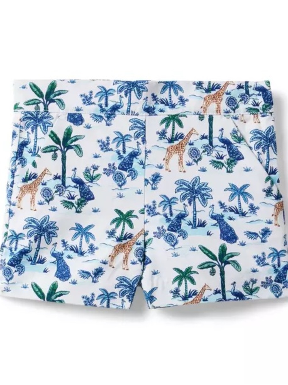 Janie and Jack Safari Toile Short 2T